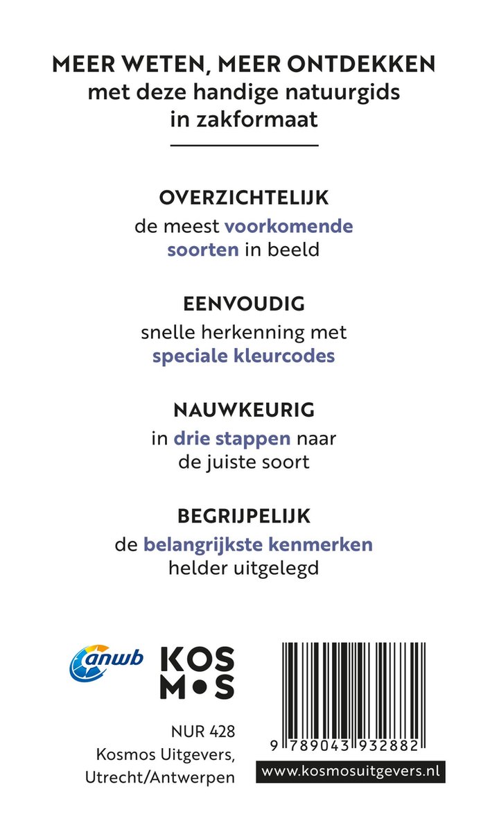 ANWB Basis Natuurgids - Wildplukken - back cover