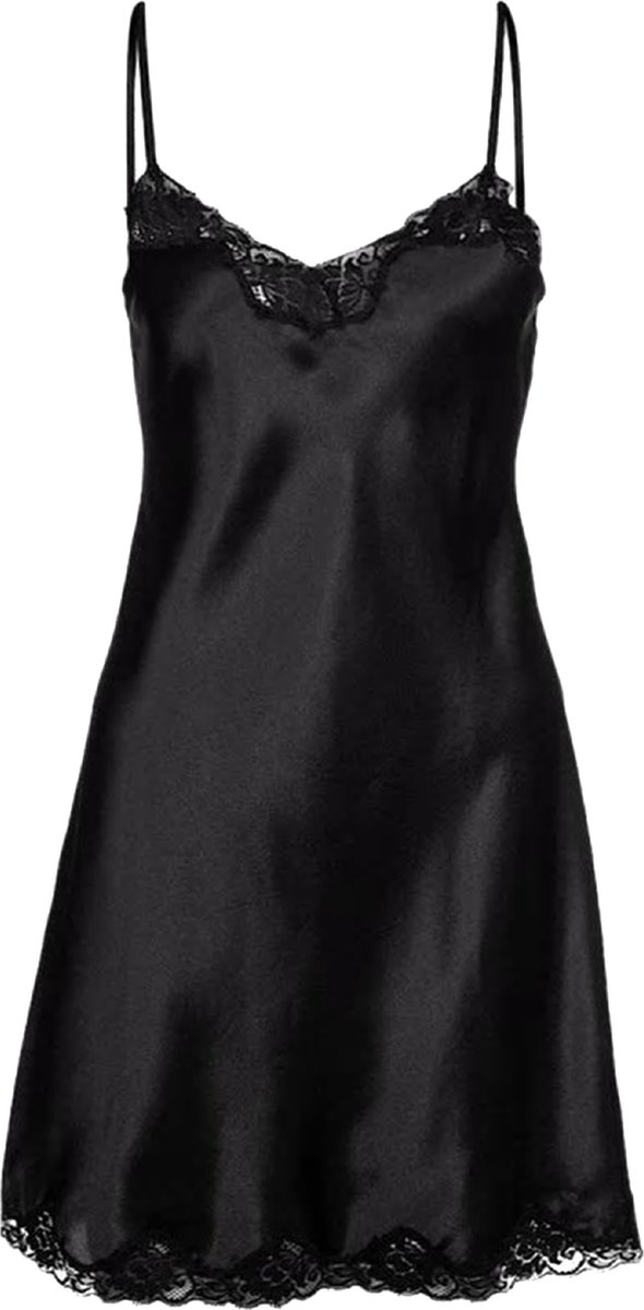 Goedkoopste Zwarte neglice Masato Lingadore - Zwart - Maat - XS