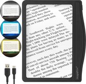 Groot loupe LED Ultra claire avec Siècle des Lumières à intensité variable pour la lecture et le travail de détail