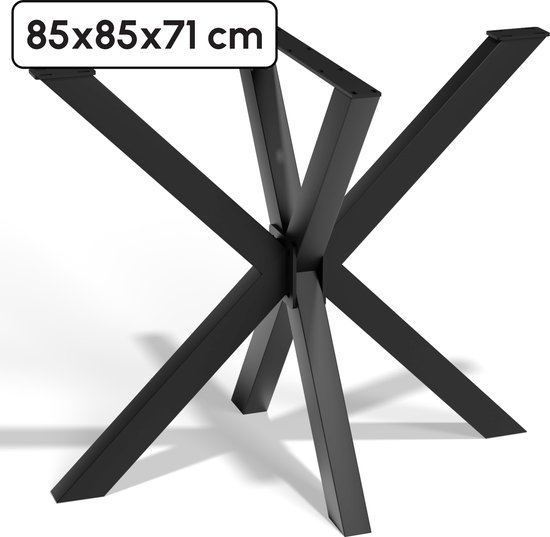 Bodo® - Pieds de table - Base acier X 71x85x85cm Set - Matrix Oberau