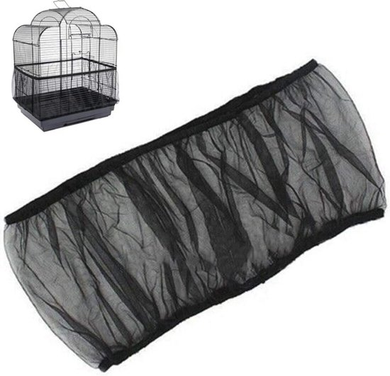 Strong Papegaaienkooi Villa Anna - Vogelverblijven - 78x68x175 cm Antraciet - Vogelkooi - Pets Place