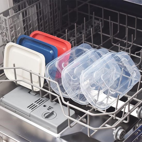 Misichao Roestvrijstalen voedselopslagcontainers met deksels - stapelbare luchtdichte maaltijdbereidingscontainers voor keuken en voorraadkast, lekvrij, herbruikbare metalen bento-lunchbox 600 ml, 3