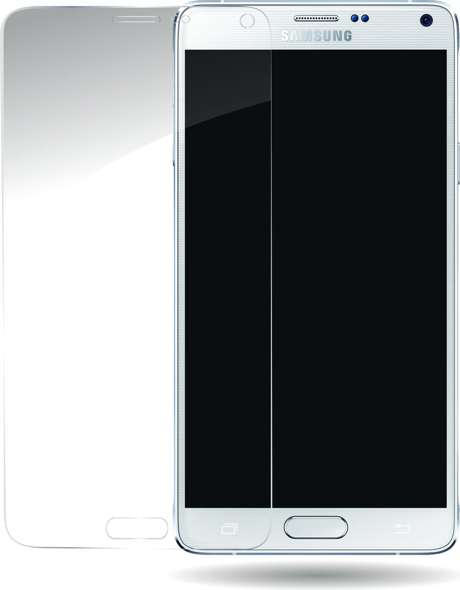 Mobilize Screenprotector geschikt voor Samsung Galaxy Note 4 Glazen | Mobilize Screenprotector - Case Friendly