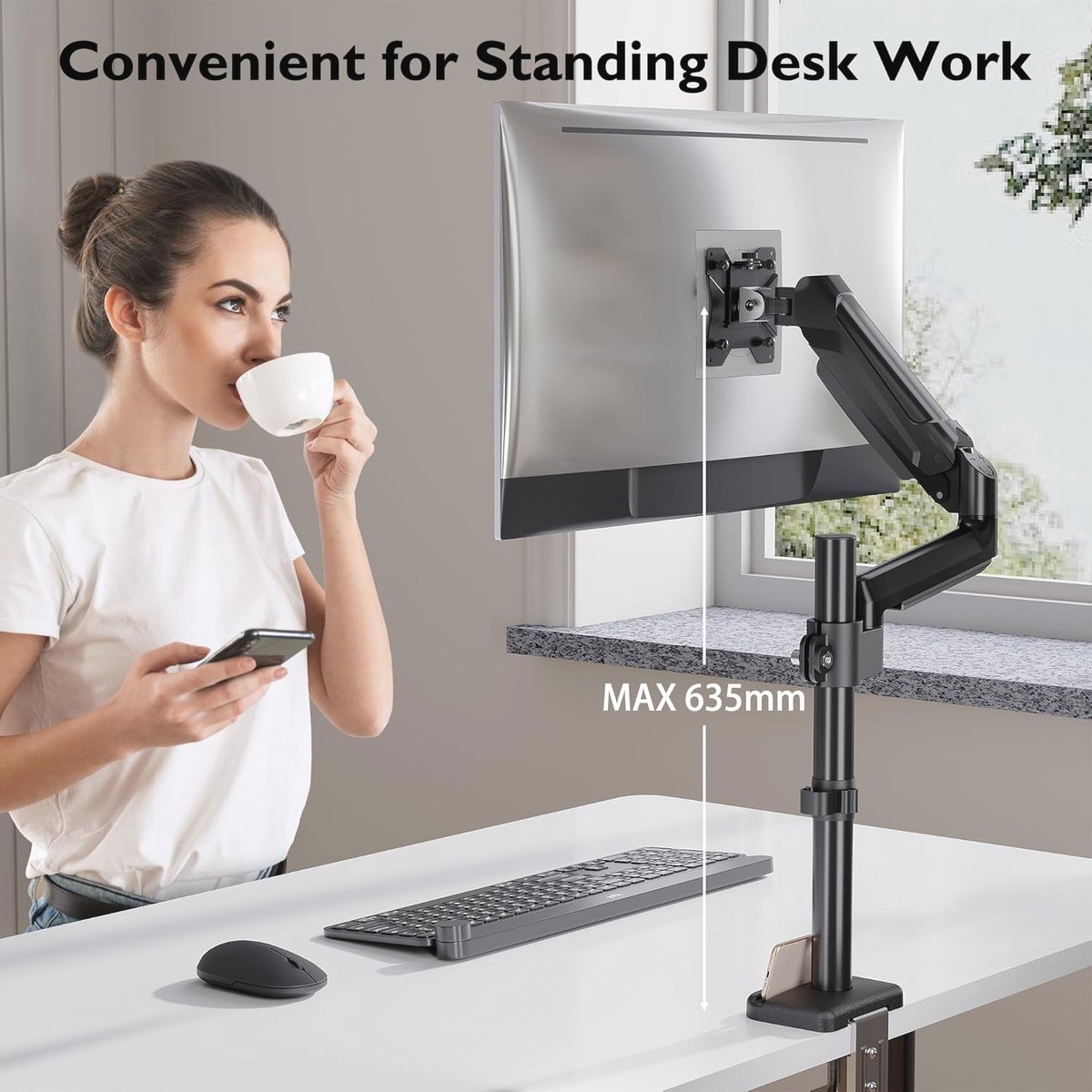 Monitor arm voor 1 scherm kopen