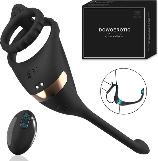Anneau De Pénis (Cockring) Bleu - Marque Hünkyjunk - Sextoy Neuf