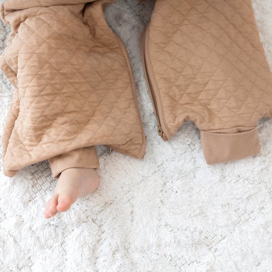 BEMINI Babyslaapzak - MAGIC BAG 24-36m - TOG 1.5 - Pady quilted jersey - Beige van BEMI — afbeelding 5