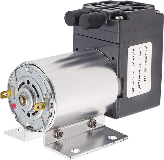 Produktbild von Mini-Vakuumpumpe 12V – ölfrei, 5L/min, 120kPa Druck, Geräuscharm, Für Medizinische Geräte, Gasanalyse & Vakuumverpackung