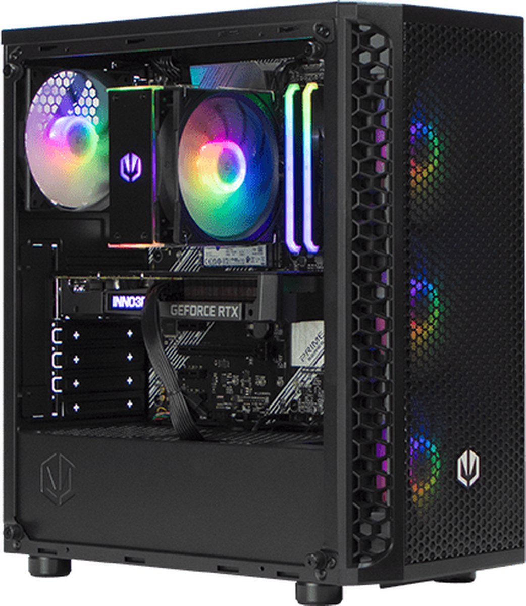 Gaming PC Redux Gamer A56 R36T - NVIDIA GeForce RTX 3060 Ti - AMD Ryzen 5 5600 - 16GB RAM - 1000 GB SSD