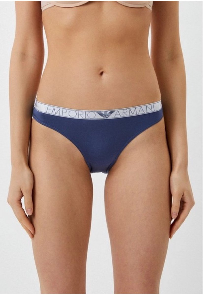 Emporio Armani Iconic Microfiber-2pack Dames Onderbroek - Maat S