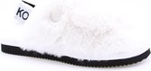 Michael Kors - maat 41- Elsie Slipper Dames Slippers - Wit