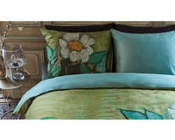 Beddinghouse x Van Gogh Museum Wild Roses dekbedovertrek - Lits-Jumeaux - 240x200/220 - Groen