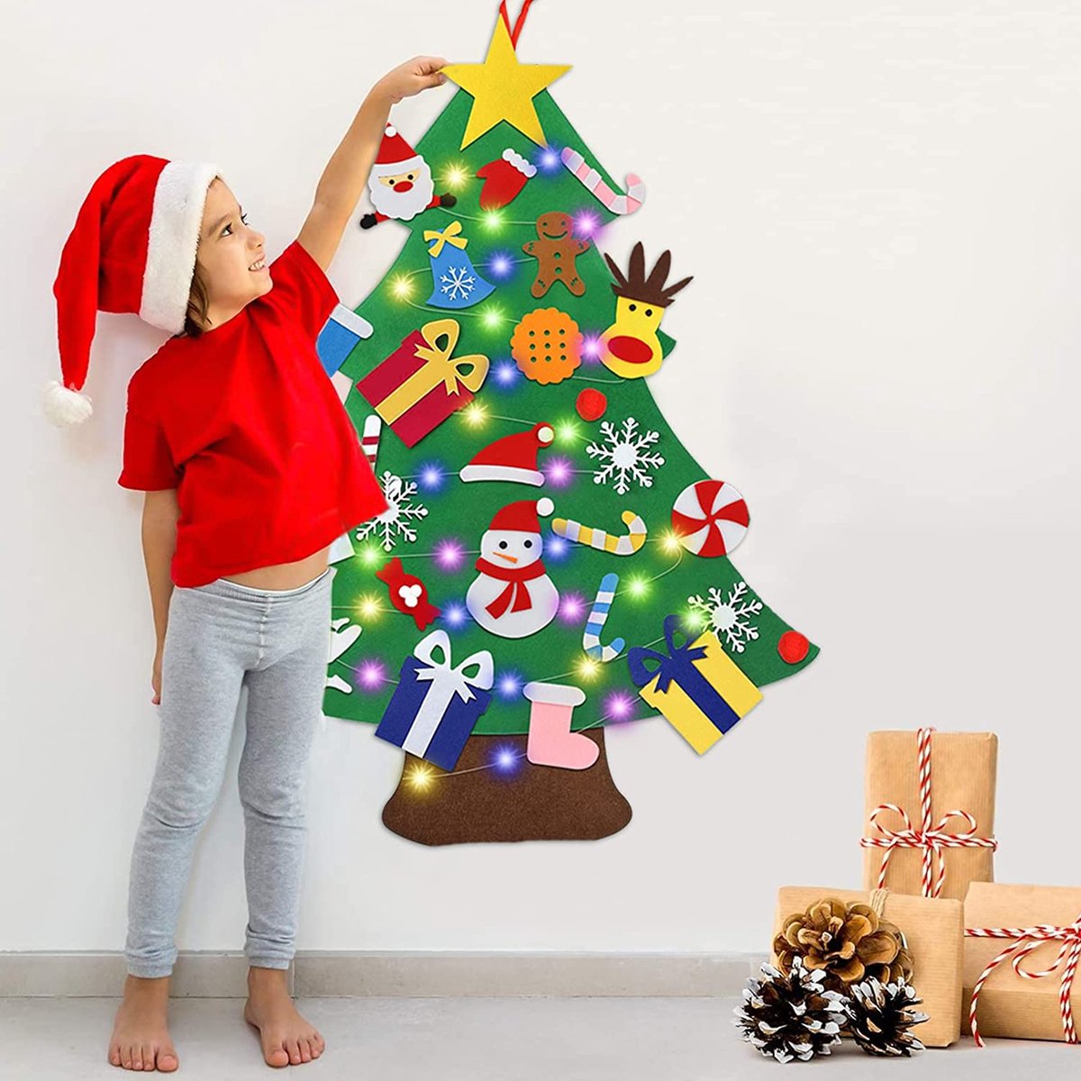 Kunstkerstboom – Premium kwaliteit - realistische kerstboom – duurzaam ‎72 x 72 x 95,5 cm