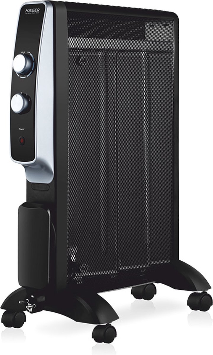 Verwarming Haeger Top Mica Black 1500 W