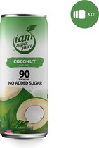 I am Superjuice Coconut 12x0,33L - 100% pure kokoswater - zonder toegevoegde suikers - zonder conserveringsmiddelen of concentraat - zonder toevoegingen of kunstmatige kleurstoffen - alleen natuurlijke ingrediënten - naturel - 100% puur - kokosdrank