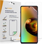 kwmobile 3x screenprotectors geschikt voor Motorola Edge 20 Pro - beschermende folie voor smartphone