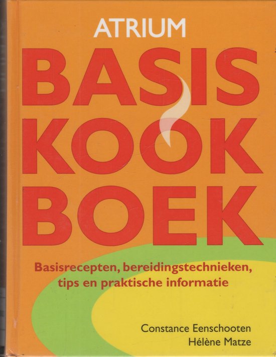 Atrium Basiskookboek - cover