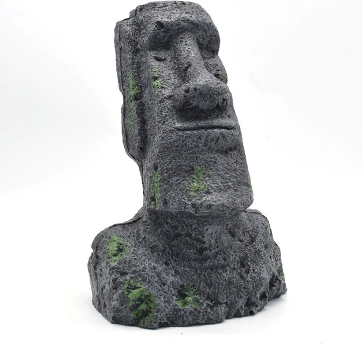 Aquarium Decoratie – Paaseiland Standbeeld – 23.5*14 cm