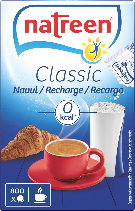Natrena Zoetjes in Navulverpakking - 800 Stuks