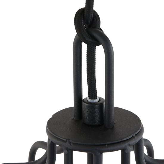 Éclairage - Suspension industrielle AN 1-l. 48x68cm - Noir