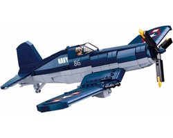 Sluban - WWII - F4U - Fighter - M38-B1109 - bouwsteentjes