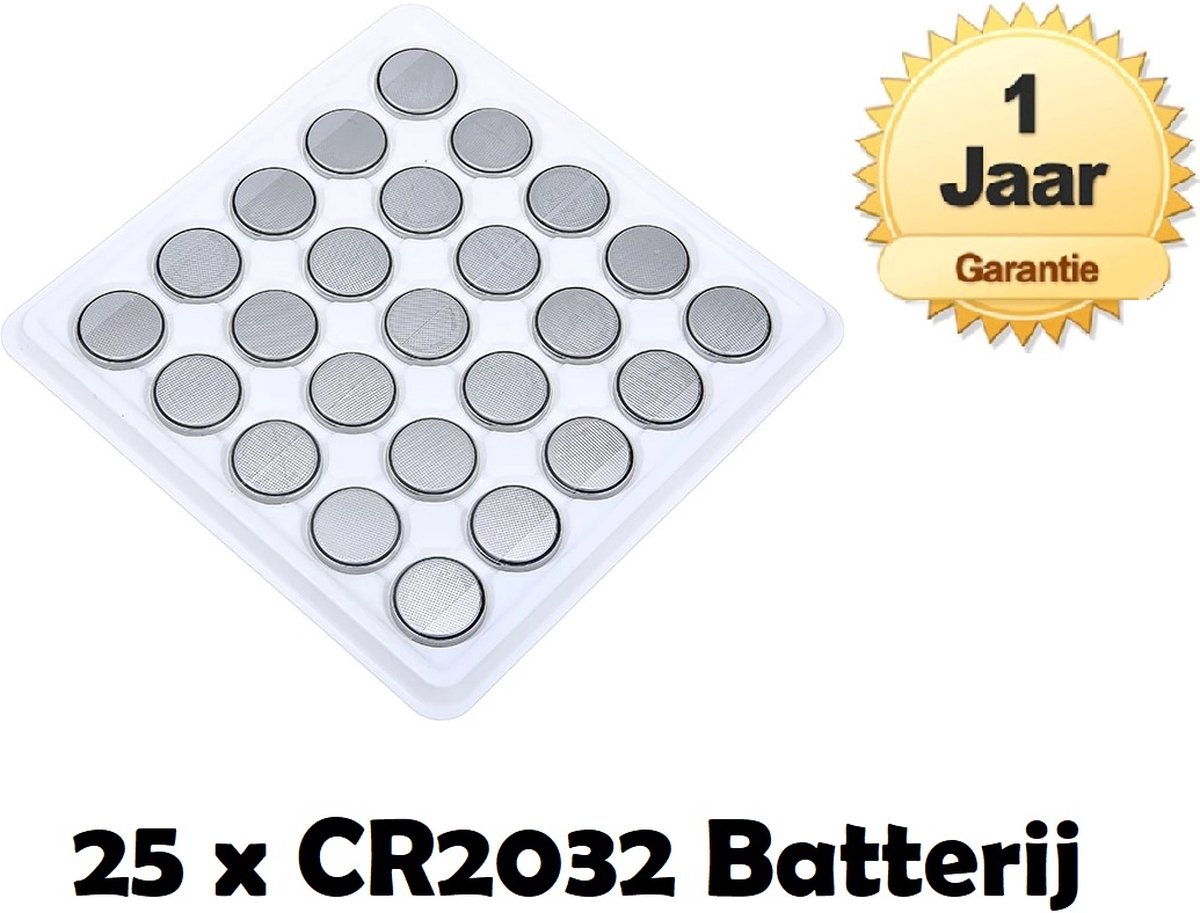 RSL CR2025 - CR2025 lithium 3v batterij - CR2025 batterij 3v - Lithium Knoopcel Batterijen - 25 Batterijen