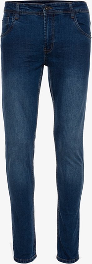 Unsigned comfort stretch fit heren jeans lengte 32 - Blauw - Maat 36 |  bol.com