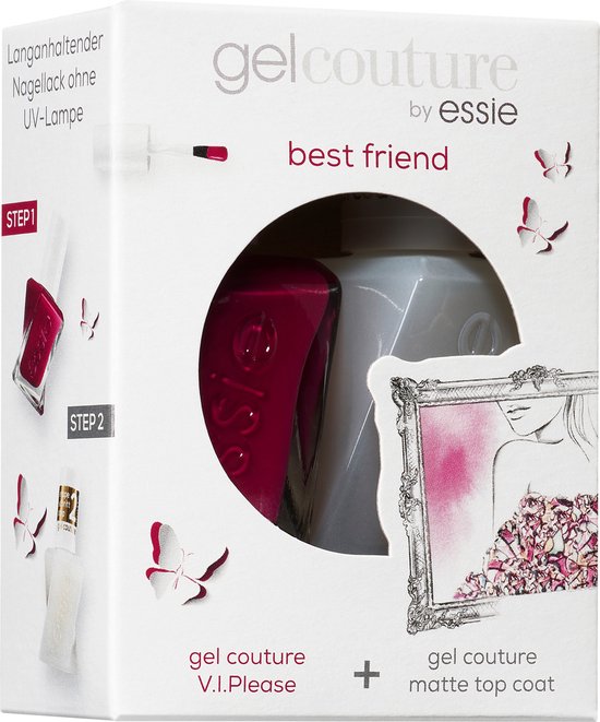 essie Nagellak Geschenkset gel couture best friend (fairy tailor 40,​ 13,5  ml + gel... | bol