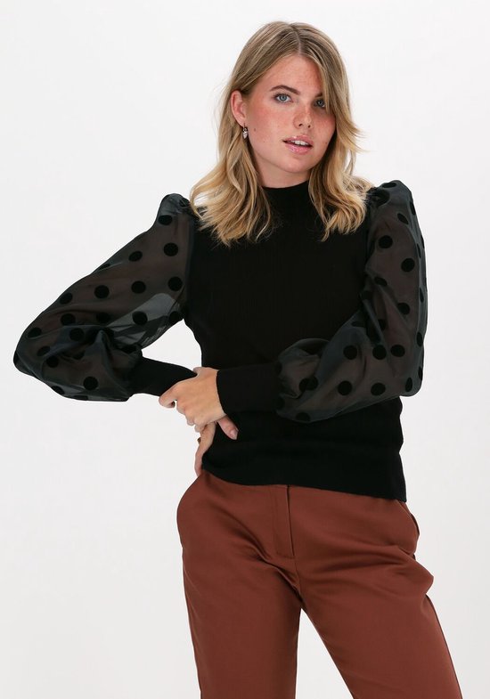 Roze Y.A.S. Trui YASKULA LS KNIT PULLOVER