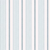 Laura Ashley Vliesbehang | Heacham Stripe Seaspray - Blauw - 10mx52cm