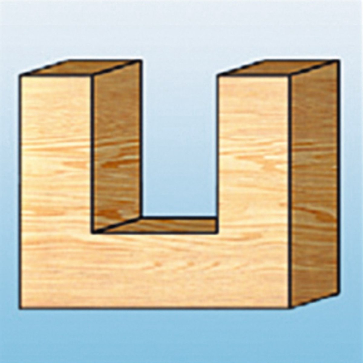 Makita D-10322 Groeffrees 16x20 S8