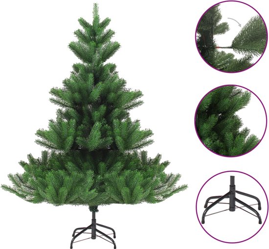Rebecca Mobili Kleine kerstboom, smalle kerstbomen, 963 takken, PVC standaard kunststof groen, ruimtebesparend, woondecoratie - Afmetingen: 210 x 81 x 81 cm (H×B×D) - Art. RE6756