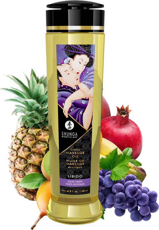 Foto: Shunga erotic massage oil libido exotic fruits erotische massageolie libido exotisch fruit 240ml