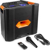 Party speaker - Vonyx ROCK300 - Draagbare speaker Bluetooth - Accu - Karaoke set - 180W