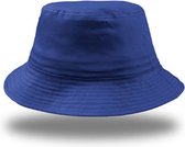 Atlantis 'Bucket Cotton Hat' Bleu Cobalt