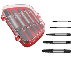 5 delige Schroef Verwijder Set - Tappen Set - Linkse Tap