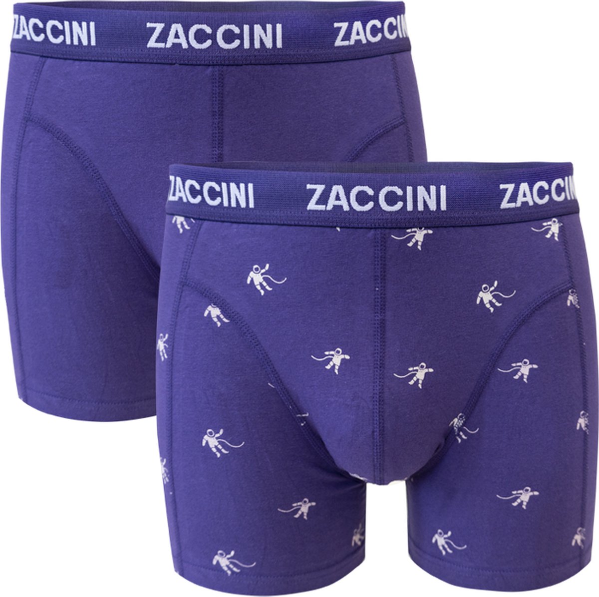 Zaccini Underwear 2-pack boxershorts spaceman
