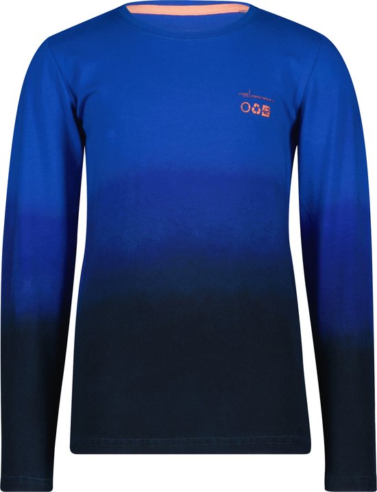 4PRESIDENT T-shirt jongens - Tie Dye Cobalt - Maat 104