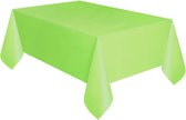 tafelkleed licht groen plastic - tafelkleed - groen - tafeldecoratie - decoratie