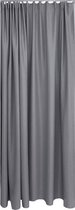 MAROYATHOME - George - Rideau - Très bon occultant - Ruban plissé - Isolant - Double épaisseur - Convient pour tringle à rideau - Prêt à l'emploi - Convient pour crochets - 150x250 cm - Gris