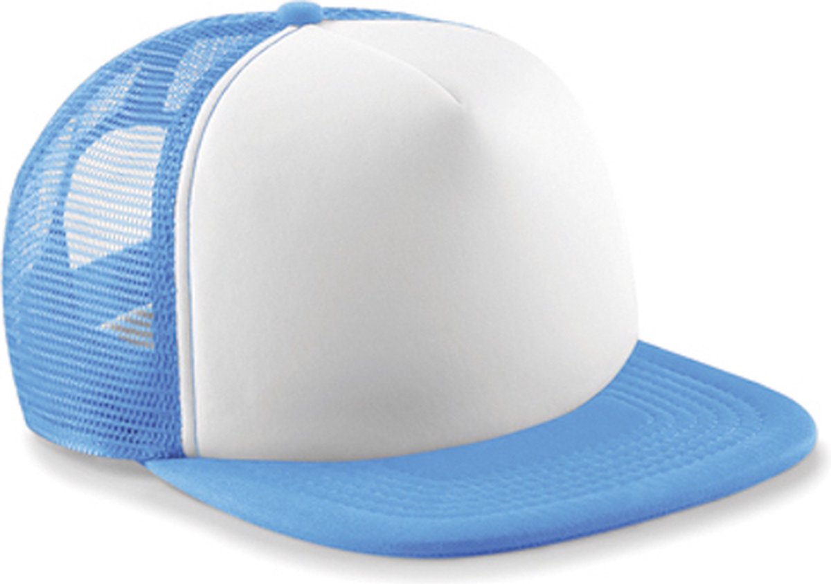 Beechfield 'Vintage Snapback Trucker Cap' Sky Blue