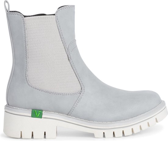 Jana Dames slippers met blokhak Vegan, zwart, 38 EU