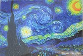 Koelkast magneet Sterrennacht Vincent van Gogh