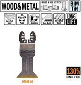 CMT - Multitoolzaagblad voor hout en metaal, 45mm - Multitool machine accessoires - Zagen - Hout - 1 Stuk(s)