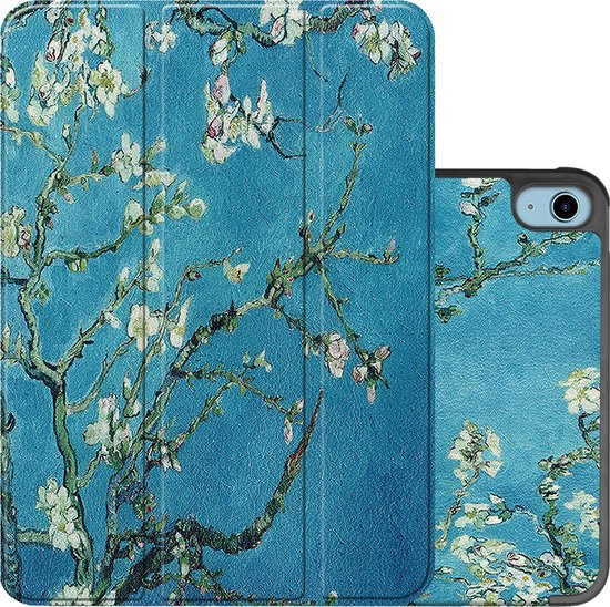 iPad 10 2022 Case Hardcover Sleeve Book Case - Blossom