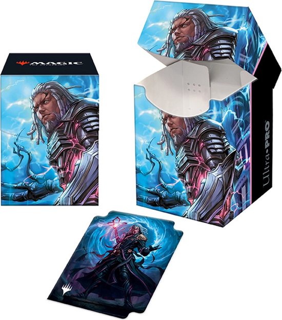 Boîte à Cartes Ultra Pro Magic Modern Horizons 3 - 100+ Cartes, Thème Omo Reine De Vésuve