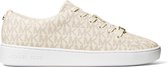 Michael Kors Keaton Lace Up Dames Sneakers - Vanille