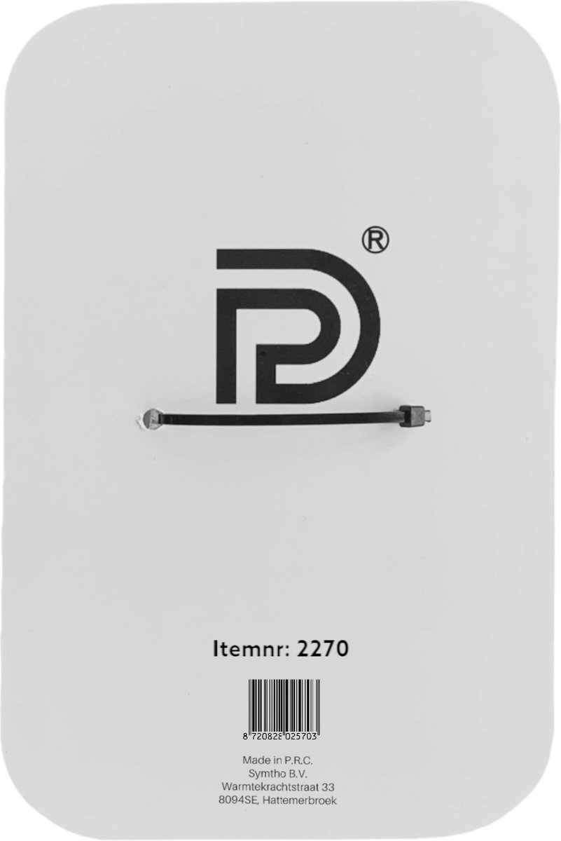 PD® - Binnenband 3.00-4 - Hoge Kwaliteit - 260 x 85 cm- Haaks ventiel - Binnenbanden Bolderkar - Binnenband Steekwagen - Binnenband Skelter — afbeelding 3