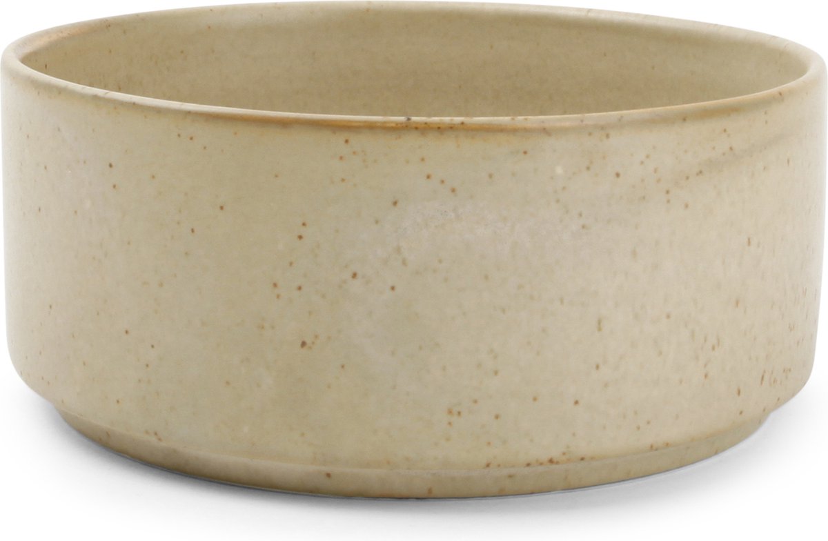 BonBistro Kom 12xH5cm beige Pila (Set van 2)
