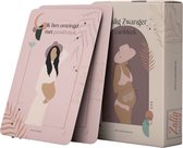 Zalig Zwanger Affirmatiekaarten - Zwangerschaps- en Geboorte Inzichtkaarten - Positieve Affirmaties - Carddeck 55 Inspiratiekaarten