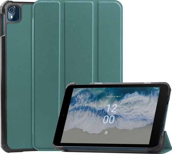 Case2go - Housse pour Tablette pour Nokia T10 (2022) - 8 Pouces - Étui Livre  à Trois... | bol